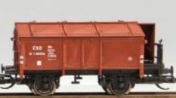 PMT 65295-1 - TT Klappdeckelwagen mit Bremserhaus CSD, Ep. III, Spur TT