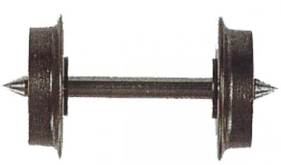 Radsatz für BTTB  Metall  7,7 mm Einseitig Isoliert NEU 