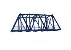 Fertigmodell eingleisige Kastenbrücke KT17 aus Metallprofilen  Länge 17,5cm - Nenngröße TT