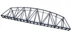 1-gleis.Bogenbrücke 30 cm  - TT