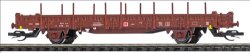 Busch 31503 - TT Flachwagen mit Rungen Ks 446, DBAG, Ep.V Spur TT