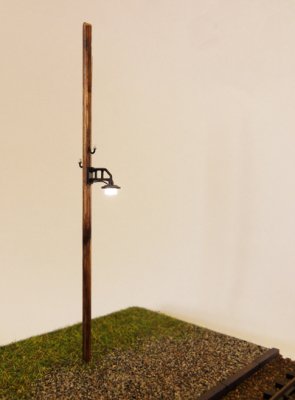 Bahnhofslampe mit SMD LED H0