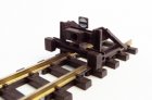 H0e Schmalspur Prellbock Kipsdorf, Fertigmodell Spurweite 9mm H0e 