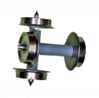 Metallradsatz mittig isoliert Ø 8,3 mm, Spur TT