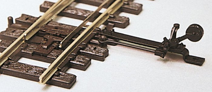Weinert 2546- 0e Weichenstellhebel für Schmalspurweichen Bausatz Spur 0e (Maßstab 1:45, Spurweite 16,5mm)