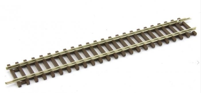 Kühn 71128-1 -1 Stück TT gerades Gleis G128, Länge128,7mm, Spur TT