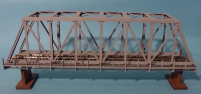 Laserfirstcut Eingleisige Kastenbrücke  TT