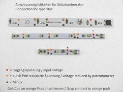 LED wagon lighting, 145mm