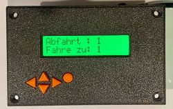 Steuerung für Drehscheiben, Segmentdrehbühnen und Schiebebühnen mittels Schrittmotor.