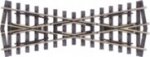 Peco Schmalspur  Kreuzung, Spurweite 12 mm,  H0m