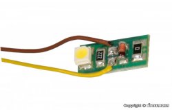 Viessmann 6007 - 10 Stück Hausbeleuchtung, LED gelb, anschlussfertig