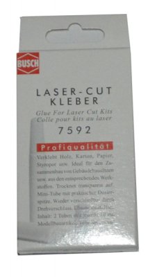 Busch - 2 Tuben Laser -Cut Kleber je 10ml