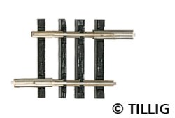 Tillig 83120 - TT  Ausgleichsstück G6 fur DKW Baeseler L:21,5mm