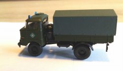 LKW IFA W50 Mannschaftstransporter Bereitschaftspolizei ,Nenngröße  TT