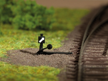 Auhagen 41618 - H0 Bausatz für 6 Weichenlaternen, H0 (1:87)