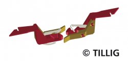 Tillig 08847 -10x Neue Tillig TT-Kupplung, für BTTB-Schlitz Aufnahme, 