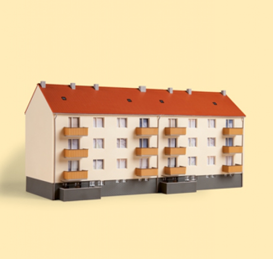 Auhagen 13332 - TT  Mehrfamilienhaus, Bausatz Nenngröße TT