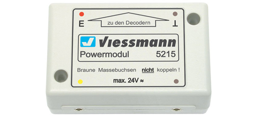 Viessmann 5215 Powermodul für helle und flackerfreie LED Beleuchtung
