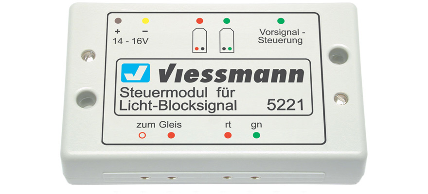 Viessmann 5221 Steuermodul für Lichtblocksignal 