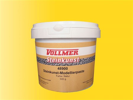 Vollmer 48900 - Steinkunst Modellierpaste, 500g