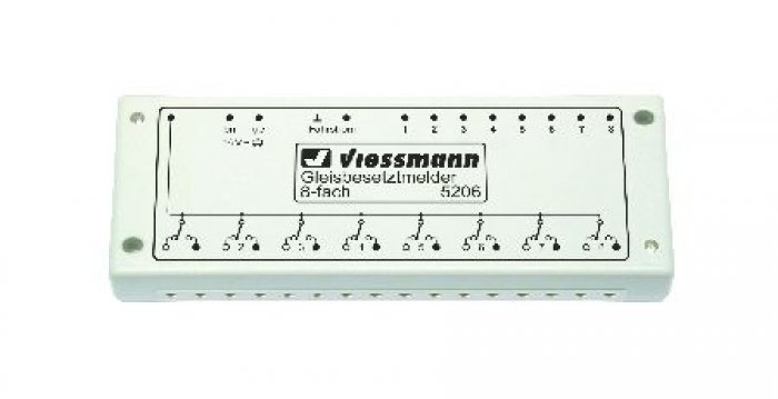 Viessmann 5206 Gleisbesetztmelder, 8-fach 