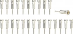 Viessmann 6044- 25 Stück Adapterstifte für Verteilerleisten