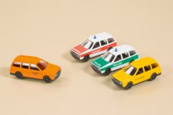 Auhagen 43652 - TT Set 4 Fertigmodelle PKW Kombi Nenngröße TT