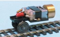 Weinert 9931- Einachslaufwerk mit Mabuchi Motor und Schwungmasse,NEM Radsatz  Spur H0
