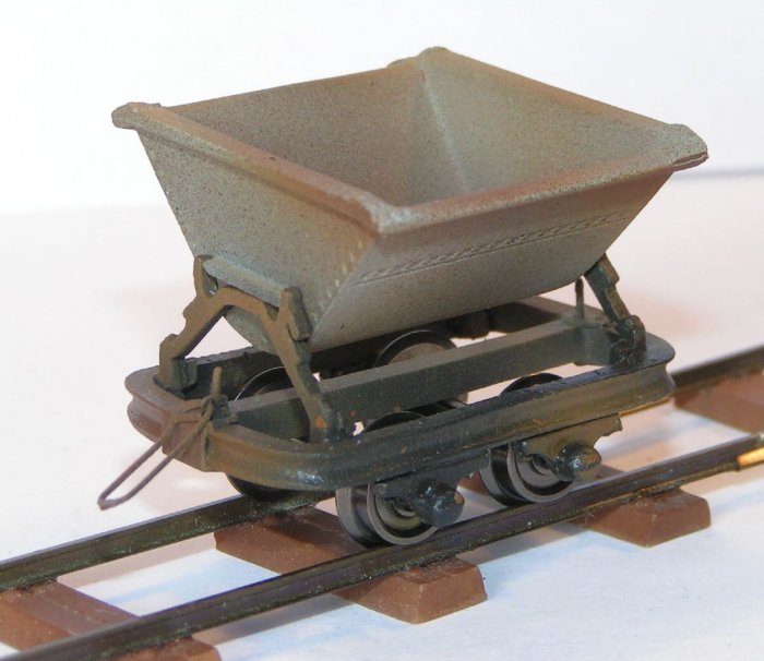 Feldbahn Kipplore 2-achsig Nenngr. 0e