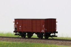 Hädl Flachdachgüterwagen sächs. Bauart, G der DR Epoche III, Spur TT