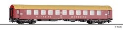 Tillig 13395 Eilzugpackwagen Pw4ü der DR, Epoche III, Spur TT