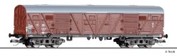Tillig 15118 - TT Gedeckter Güterwagen GGrhts, 4-achs. DR, Ep.III, Spur TT