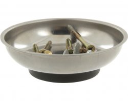Magnetschale zum Aufbewahren von Kleinteilen Ø 105 mm
