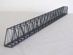 Brücke für Spur TT DDR Standardgleis 2 Stück Kastenbrücke