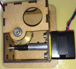 Drehscheibenantrieb - Schrittmotor und Mechanik Umbausatz Drehscheibe Universal