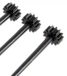 Gützold Achszahnrad für 3-achsige Getriebe (Modul 0,5/Z13 - 12 Stück) 