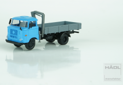 Hädl 121051- TT LKW  IFA W50L, Holzpritsche mit Ladekran
