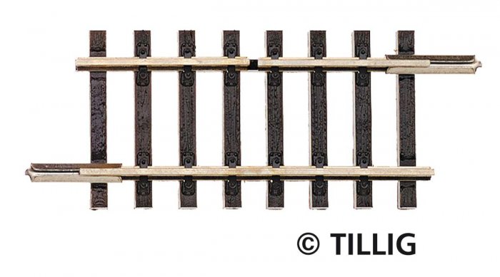 Tillig 83155 - Unterbrechergleis (Tillig Modellgleis) 41,5mm Spur TT