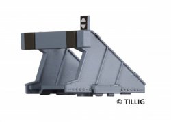 Tillig 85511 Bausatz für 4 Prellböcke, grau für ELITE-Gleissystem, Spur H0, Spurweite 16,5mm