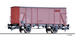 Tillig 76797 - H0 Gedeckter Güterwagen mit Flachdach Gklm, DR, Epoche IV, Spur H0 (1:87)