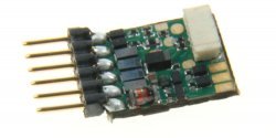 Uhlenbrock 73416 - Intelli Drive 2 - Mini Lokdecoder, 6 pol. Stecker NEM 651 