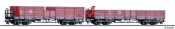 Tillig 05921- H0e Schmalspur offene Güterwagen OO, DR, Ep.IV, Nenngröße H0e Set- 2 teilig