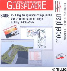 Tillig 09544 - H0-Elite Gleispläne, auf USB Stick