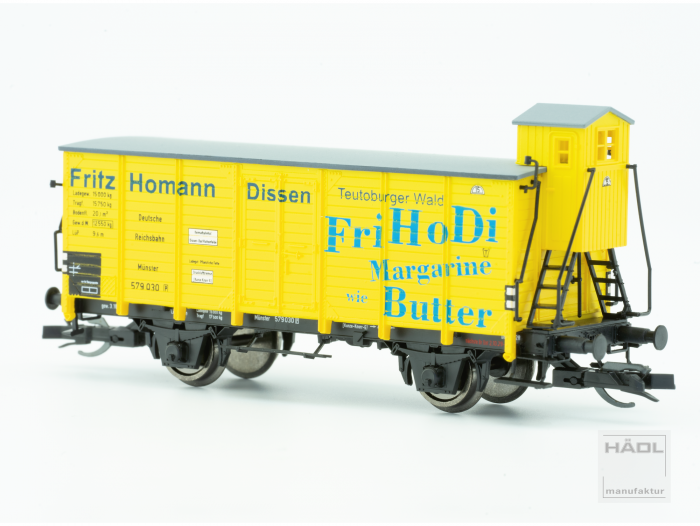 Hädl 113951-03 - TT Wärmeschutzwagen "Homann Margarine" DRG, Ep. II, Spur TT