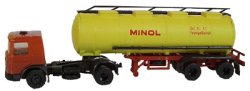 TT -MAN Sattelzug mit" Minol" Tankauflieger, Nenngröße TT